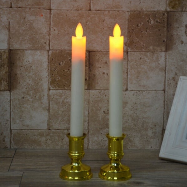 (New Year Sale- 49% OFF) 1 Pair Led Flameless Candle Light