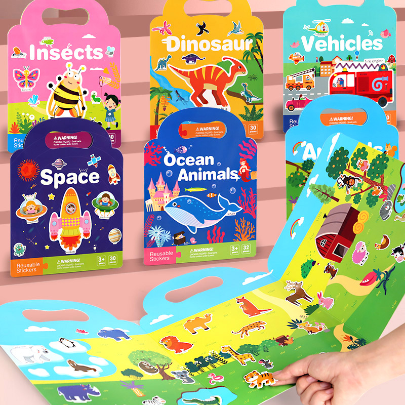 ⚡Clearance Sale 70% OFF丨Bubble Sticker Activity Book for Children