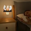 (🔥TikTok Summer SALE)2024 Ghost Campfire Flickering Nightlight✨🔥👻