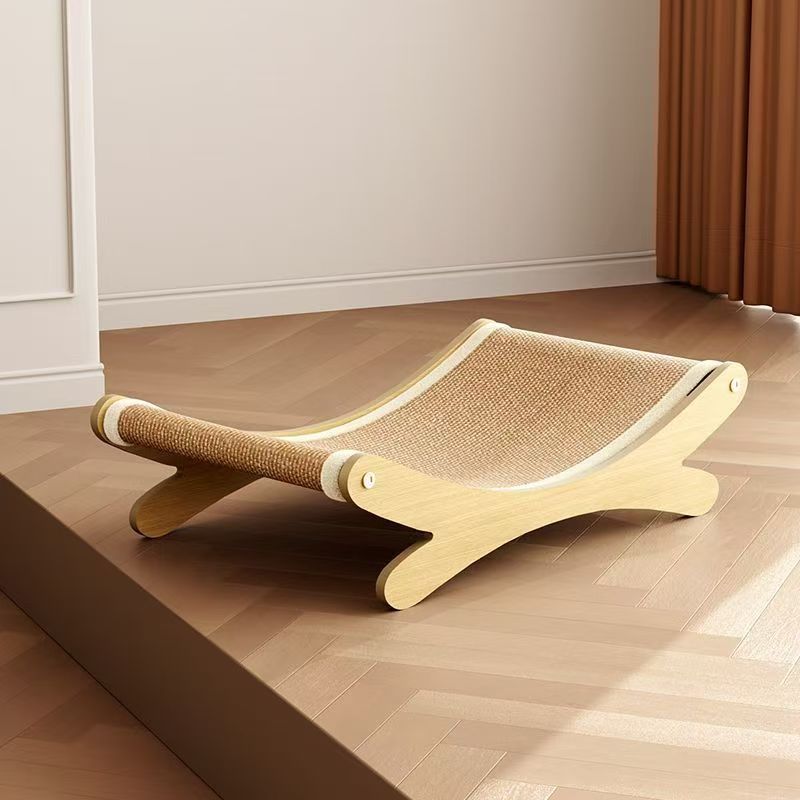 X Sisal Cat Scratcher & Bed: Artisan Craftsmanship, Redefining Feline Comfort Aesthetics