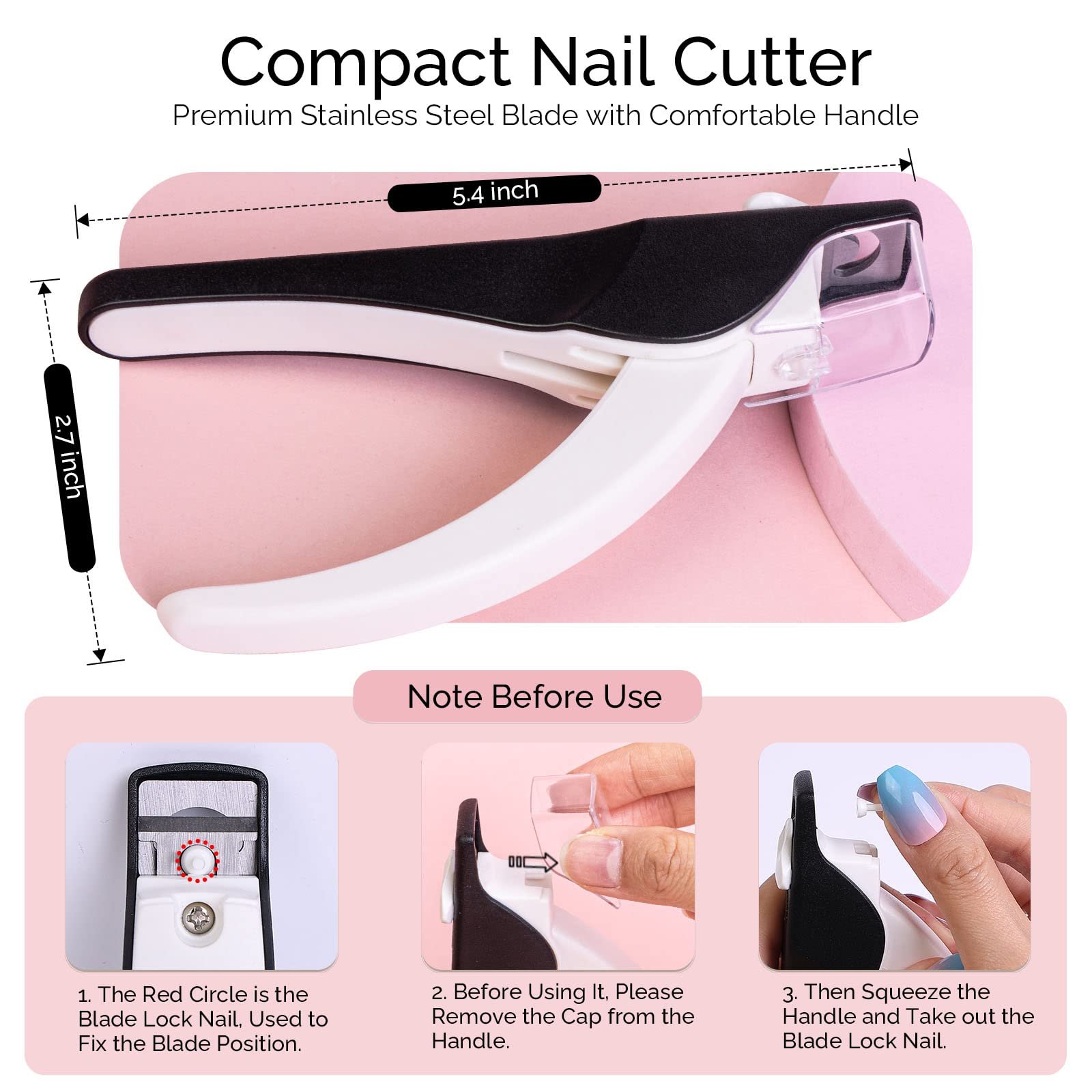 🎄TikTok Christmas Sale -70% OFF✨Professional Acrylic Nail Clipper