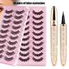 🌈Last Day Promotion 50% OFF🔥2023 New Self-adhesive Eyeliner Eyelash Glue Pencil