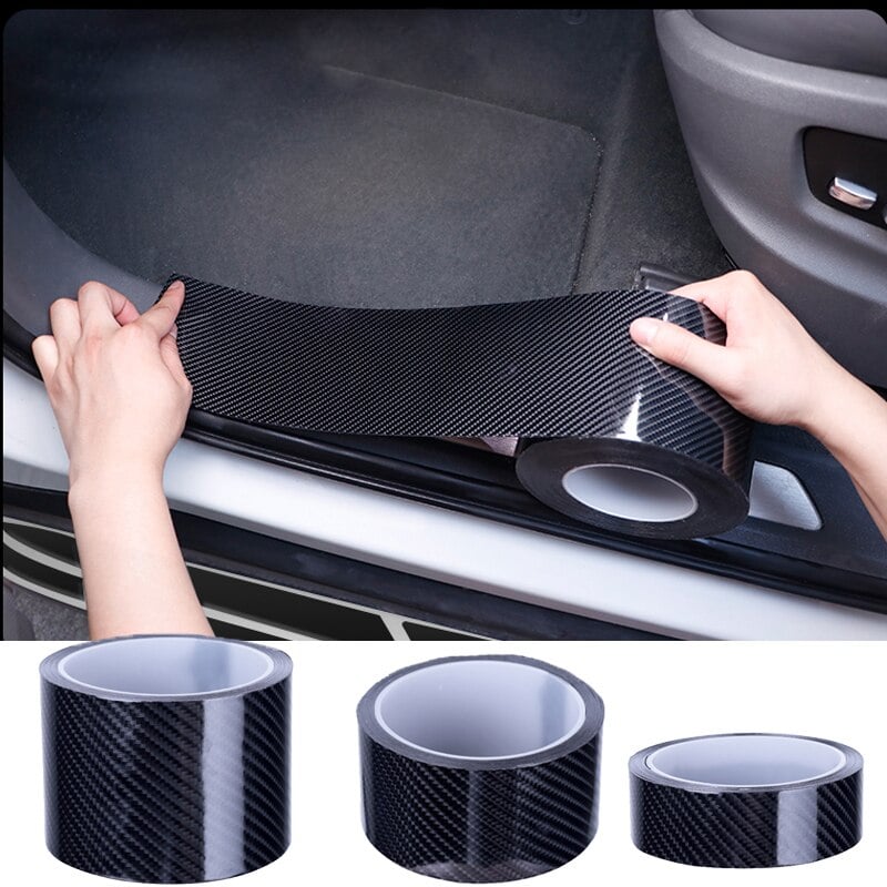 💝2023 Father's Day Save 48% OFF🎁Anti-scratch Carbon Fiber Car Door Sill Cover