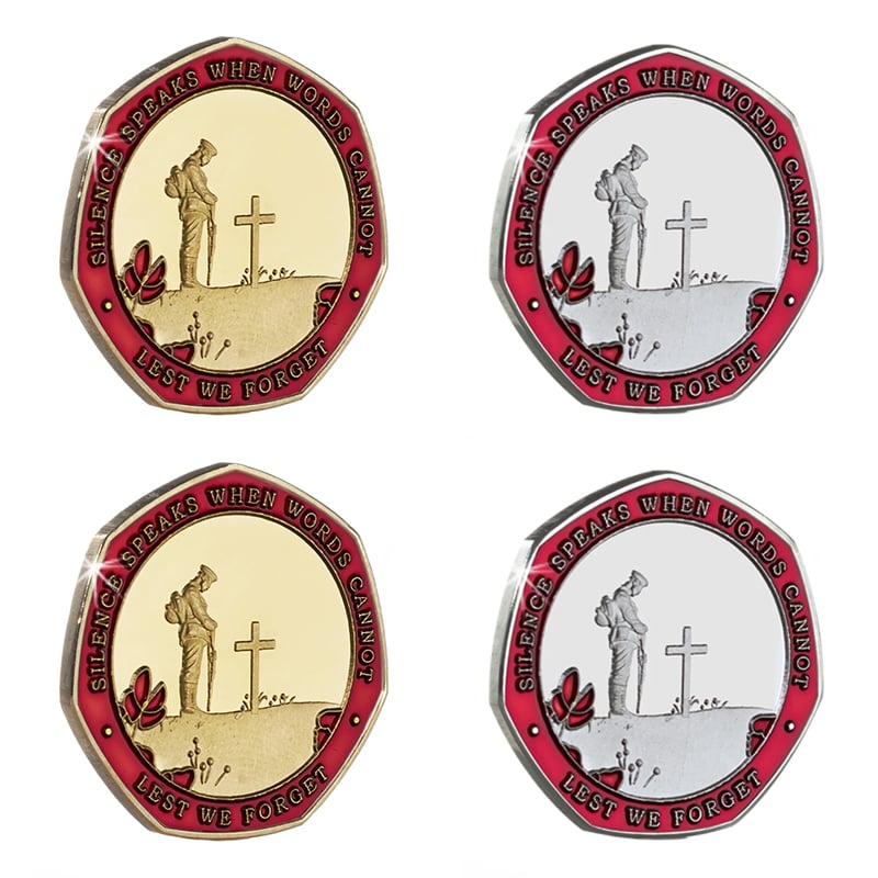 Limited Edition - Red Poppy Soldiers Commemorative Insignia