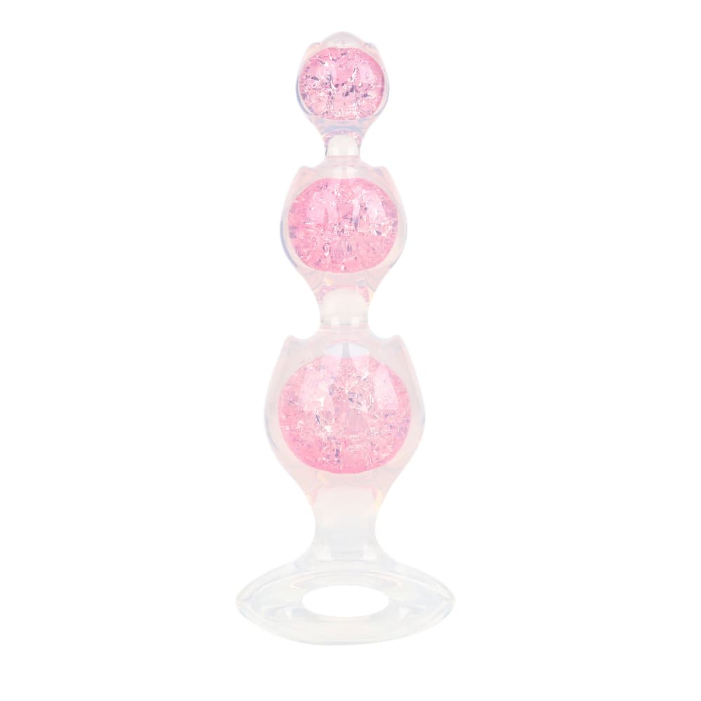 Flower Triple Crystal Butter Plug