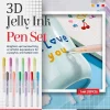 3D Glossy Jelly Ink Pen (12Pcs /pack)