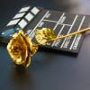 24k gold rose, flower gold foil rose gift box, a must-have for dates, proposals, dinners and Valentine's Day, elegant lover