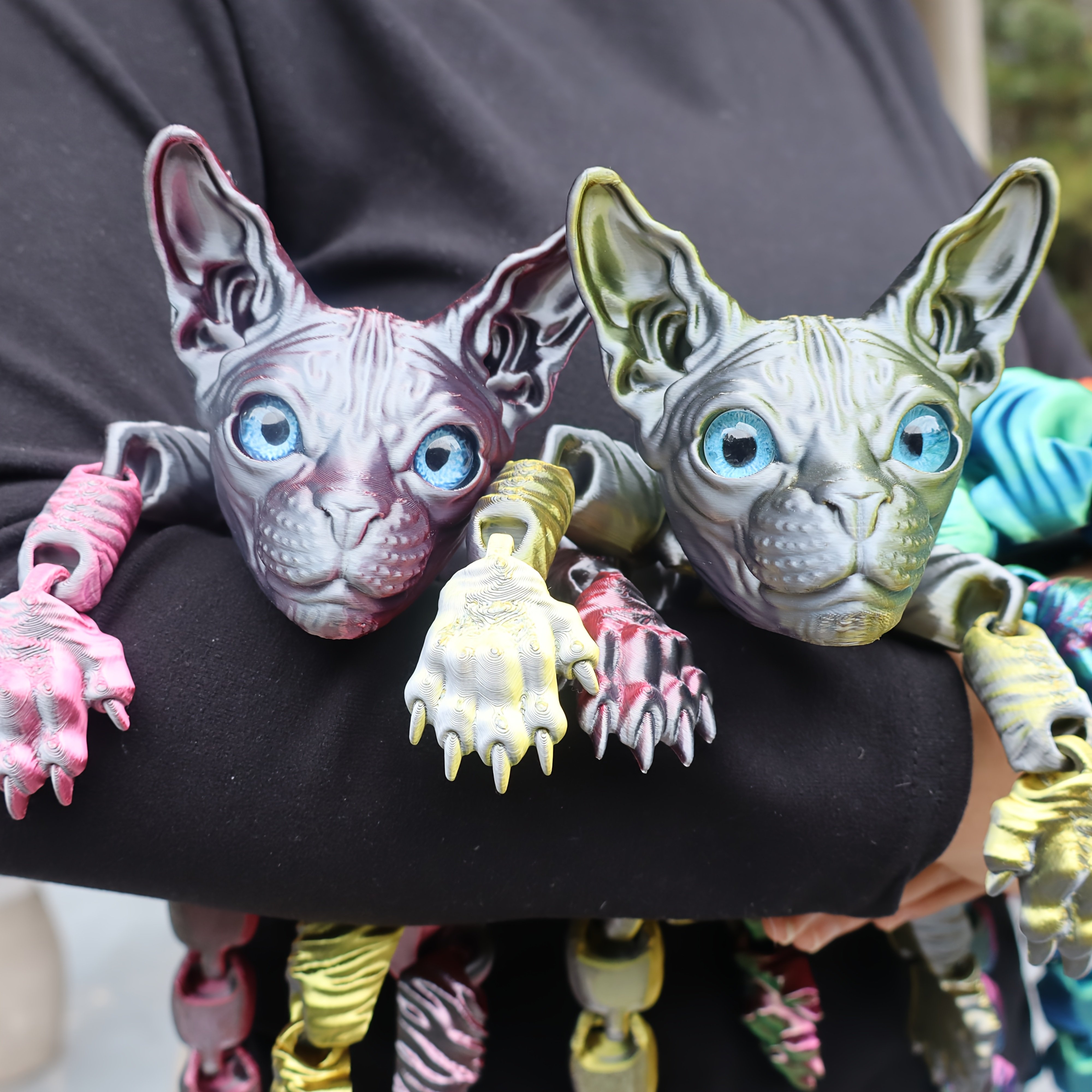 🎁TikTok Last Day Sale - 70% OFF🔥23cm/9.06inch 3D Printed Articulated Cat Figure