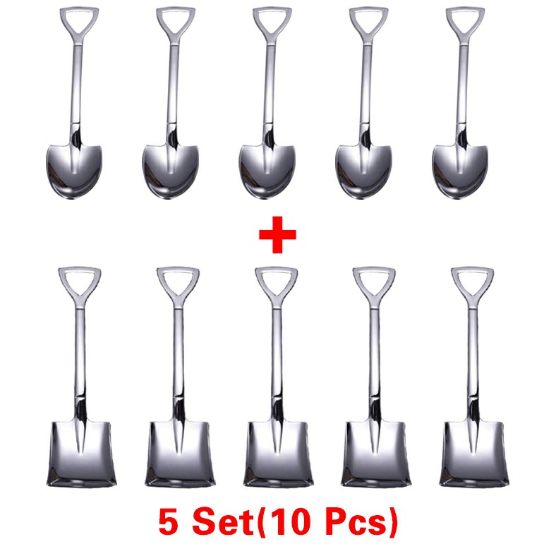 🎄(Christmas Hot Sale - 49% Off) Titanium Alloy Shovel Spoon - Buy 3 Get 2 Free