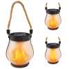 💥LAST DAY SALE 50% OFF💥Dancing Flame Solar Lantern Outdoor Lights⚡BUY 2 FREE SHIPPING