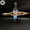 Metal Dull Blade Mystbloom Kunai 11'' Game Prop 3 Colors