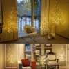 ✨4' Pre-Lit Starburst Gold Artificial Christmas Tree with 500 Warm White Twinkling LED Lights🎄🌟