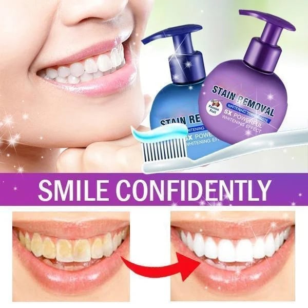 🔥Last Day Promotion 50% OFF🔥Intensive Stain Removal Whitening Toothpaste