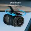 🎁TikTok Last Day Sale - 70% OFF🎉Car Clip On Fan with LED Display -360° Rotation, 100 Speeds Adjustable, USB Rechargeable