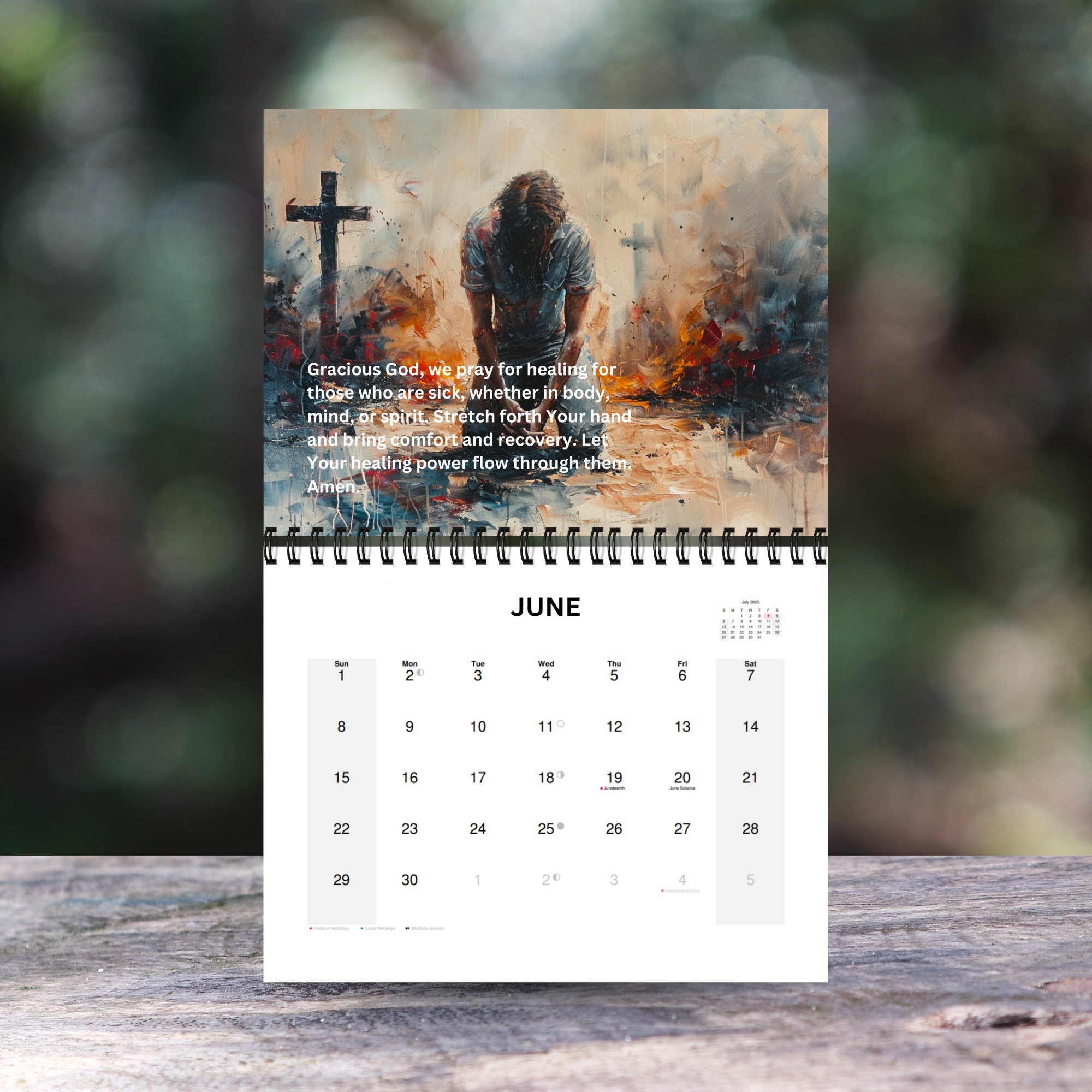 2025 Prayer Calendar | Christian Calendar