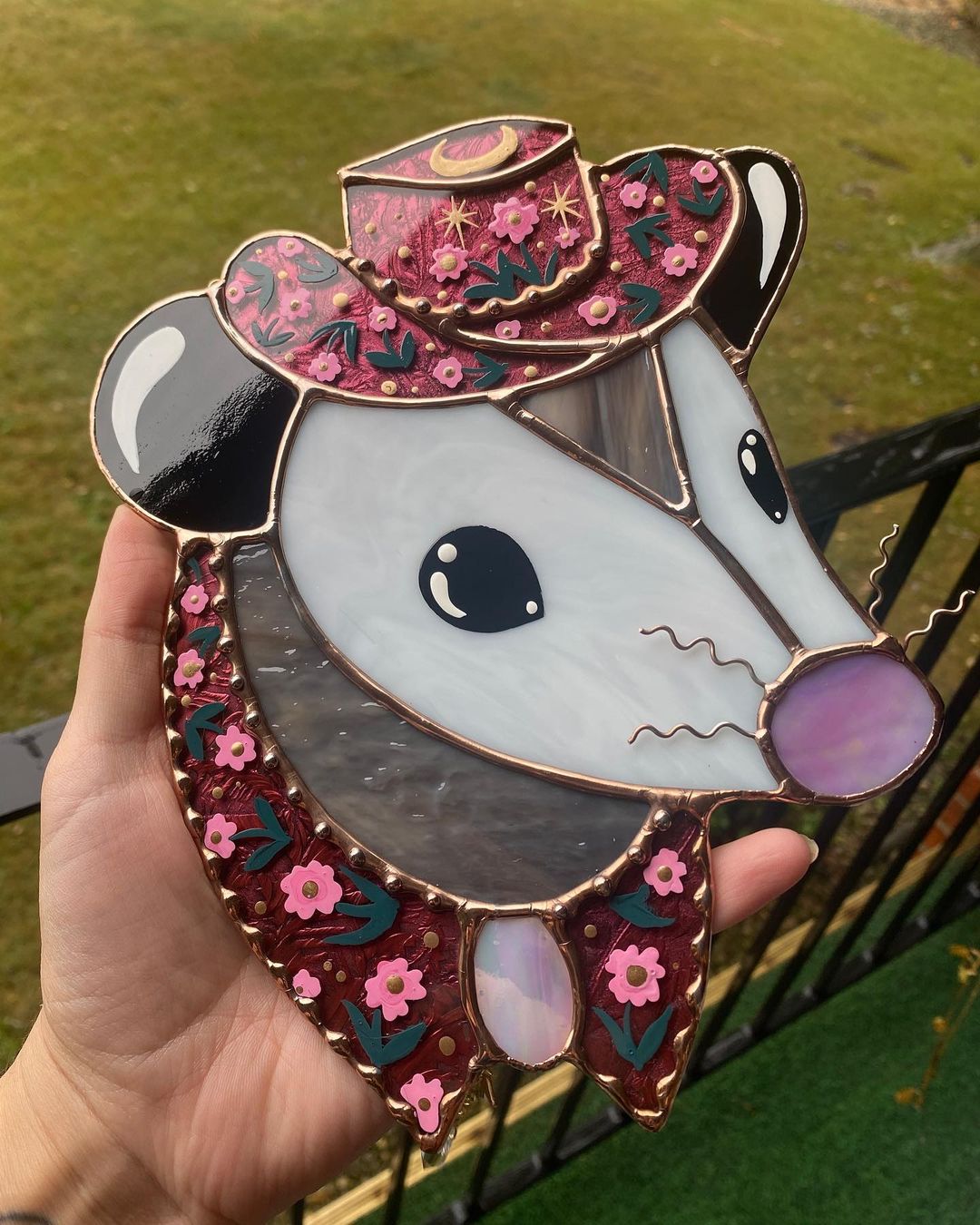 🎄🎅Christmas Presale - 49% OFF🎄-Handmade Possum Suncatcher