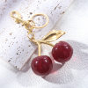 Cherry Bag Charm KeyChain-Buy 2 Free Shipping