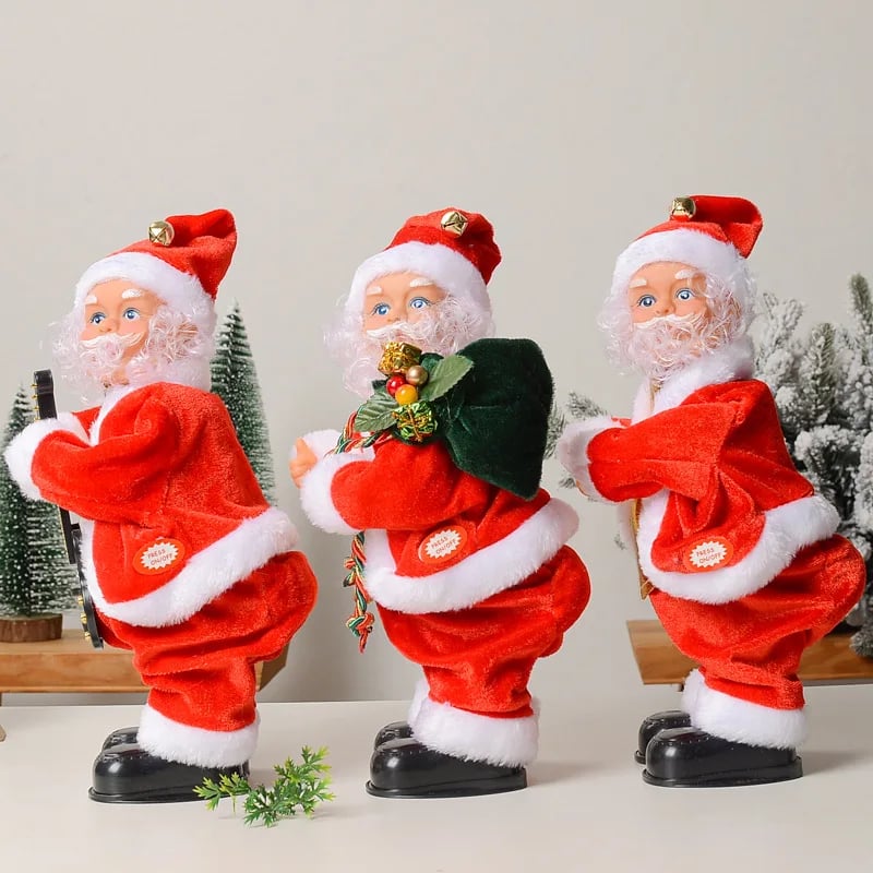 🔥Last Day Promotion - 70% OFF🎁🎄Electric Musical Twerking Santa Toys✨