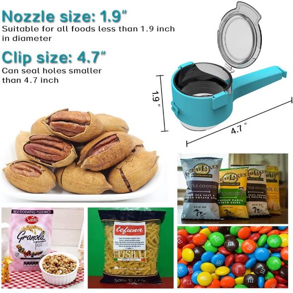 (🔥Summer Hot Sale - Save 50% OFF)  Seal Pour Food Storage Bag Clip, Buy 3 Get 1 Free
