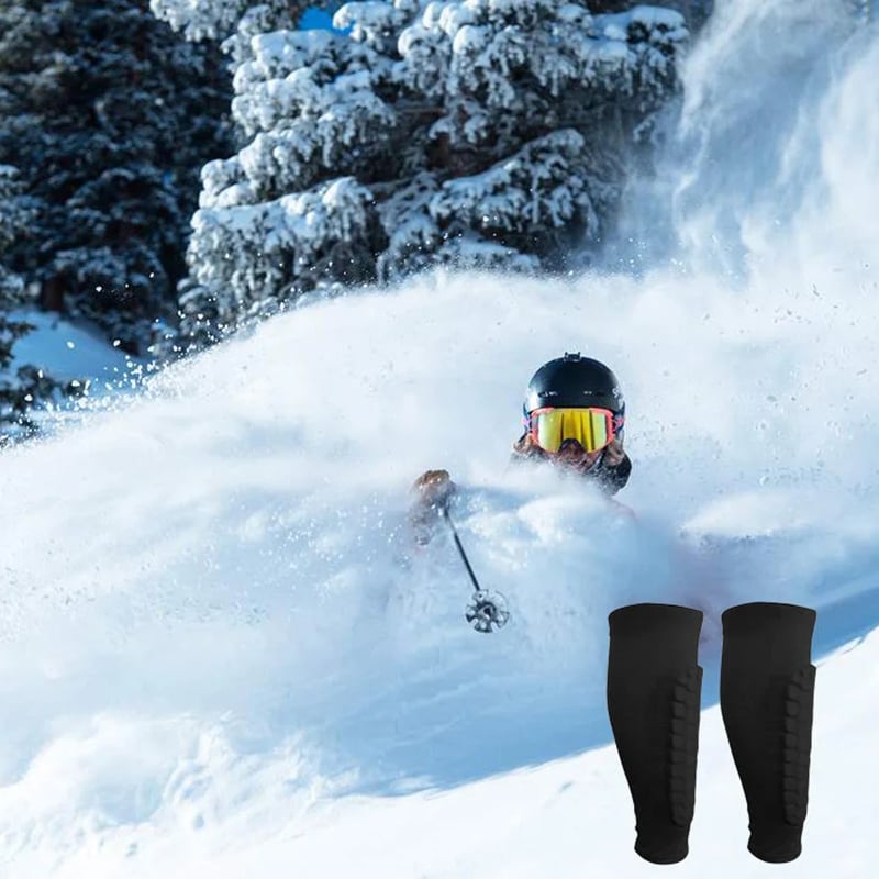 🔥Last Day Promotion 48% OFF-🎁-Outdoor EVA Silicone Non-slip Honeycomb Anti-Collision Shin Guards