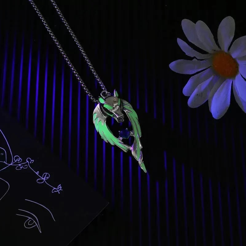 🔥Last Day Promotion 48% OFF-🎁-Glowing wolf necklace🐺🐺--