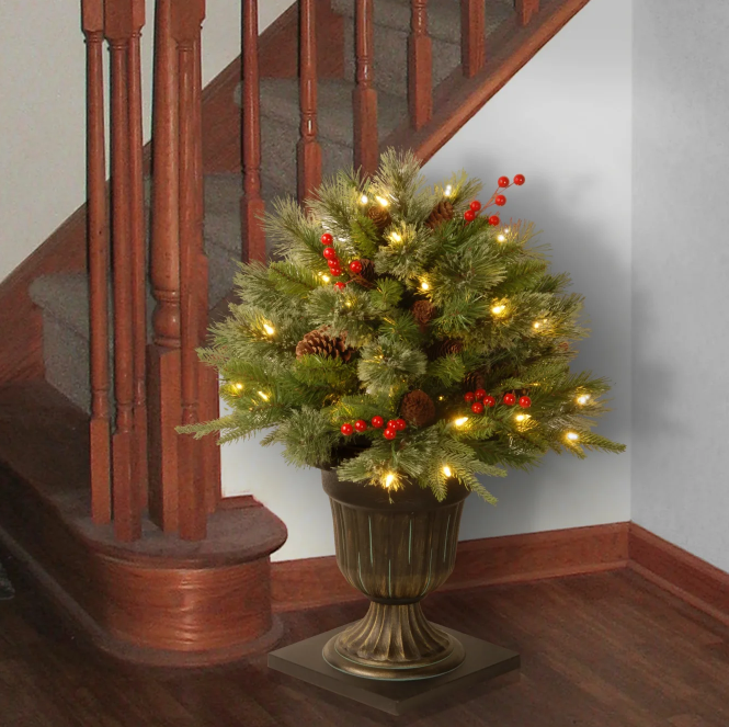 🎄Early Christmas Sale 49% OFF🔥Pre-lit Artificial Christmas Tree （BUY 2 GET FREE SHIPPING)