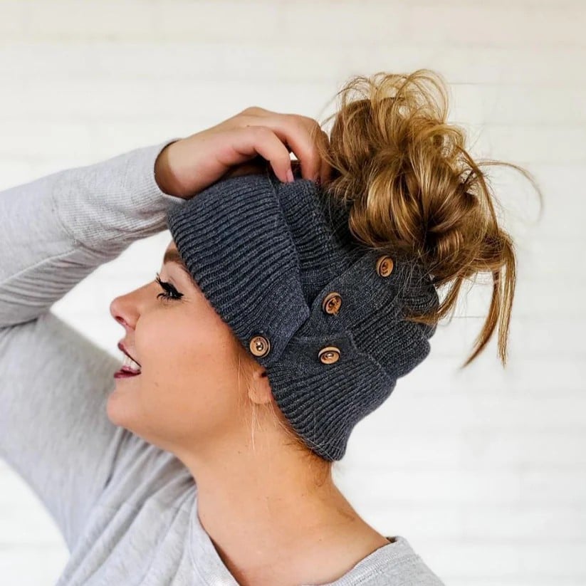 🔥 Hot Sale:49% OFFPonytail-Friendly Adjustable Winter Beanie