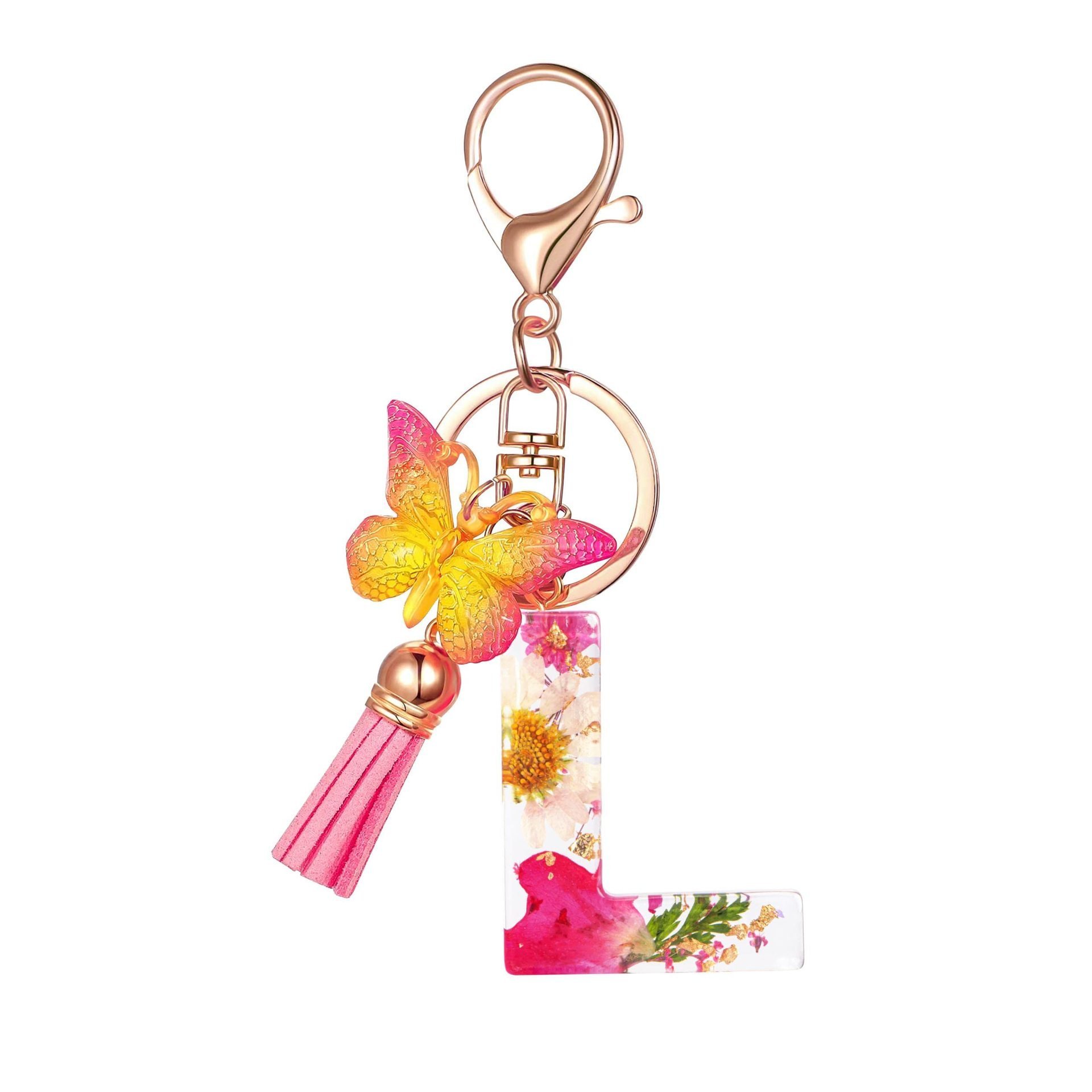 💥Special Offer - 🌼Initial Letter Keychains🦋