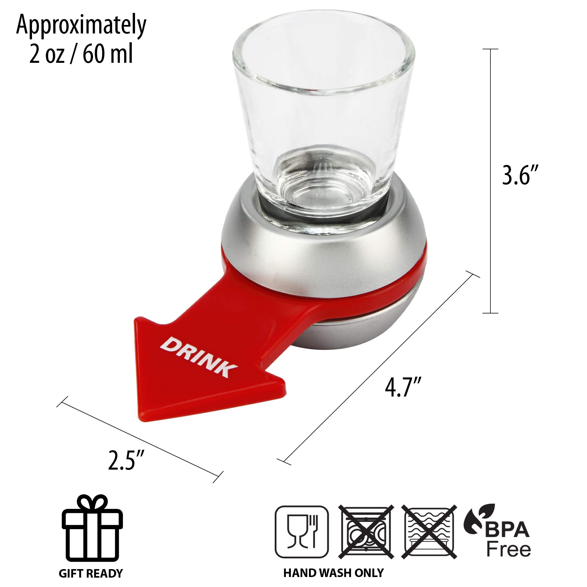 (🔥Last Day Promotion- SAVE 70% OFF)Barbuzzo Original Spin the Shot