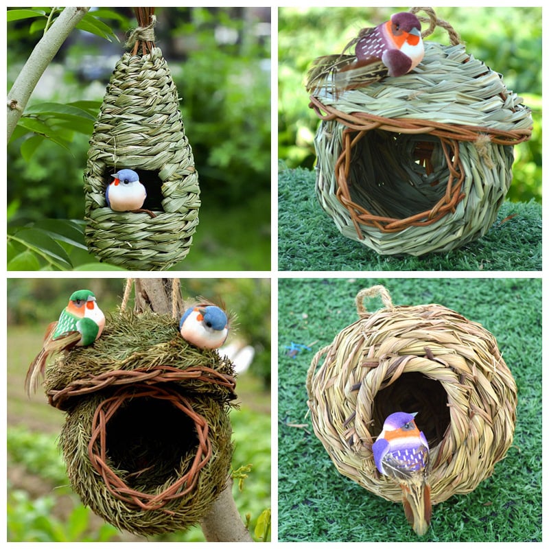 🐦🐣Early Spring Sale-Handmade Outdoor Spherical Bird Shelter