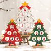 🎅LAST DAY SALE 50% OFF💥DIY Wooden Mini Christmas Tree Set