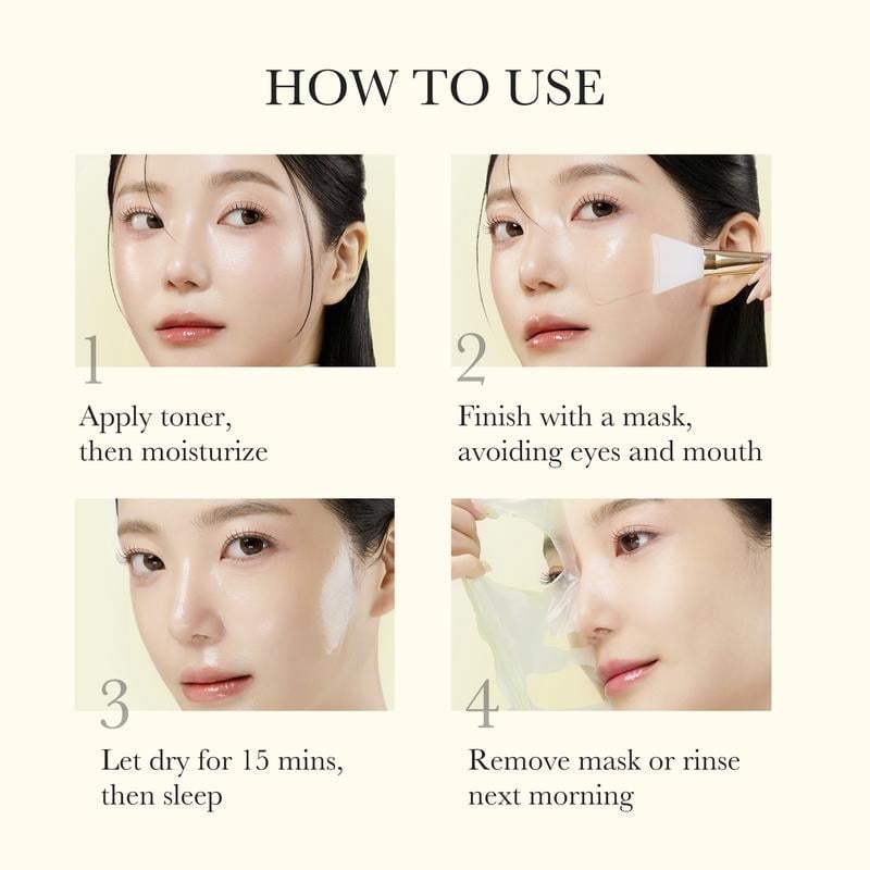 🎁TikTok Spring Last Day Promotion 70% OFF-🎁-✨ Kojic Acid Turmeric Night Wrapping Mask