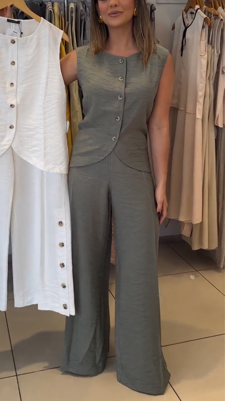 Ladies' Round Neck Casual Suit