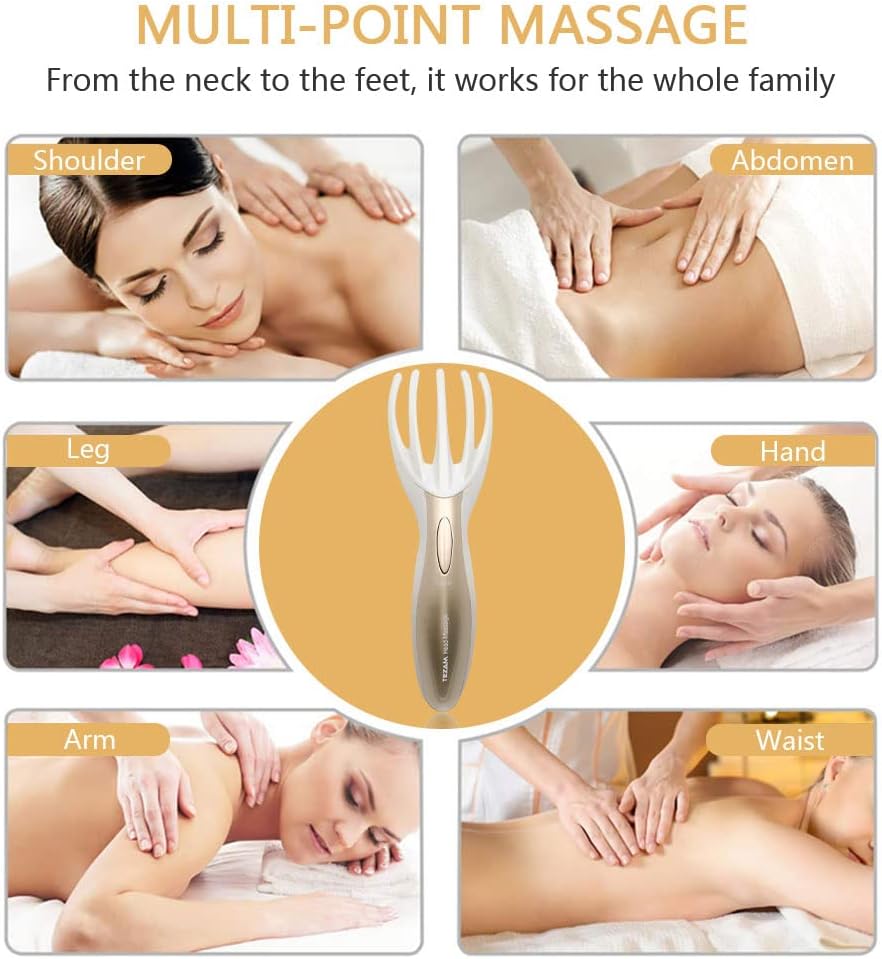⏰LAST DAY SALE 50% OFF💥Electric Head Massage Device