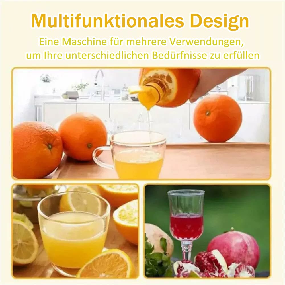 🍋2025 Neue Zitronenpresse mit Schraubverschluss ✨