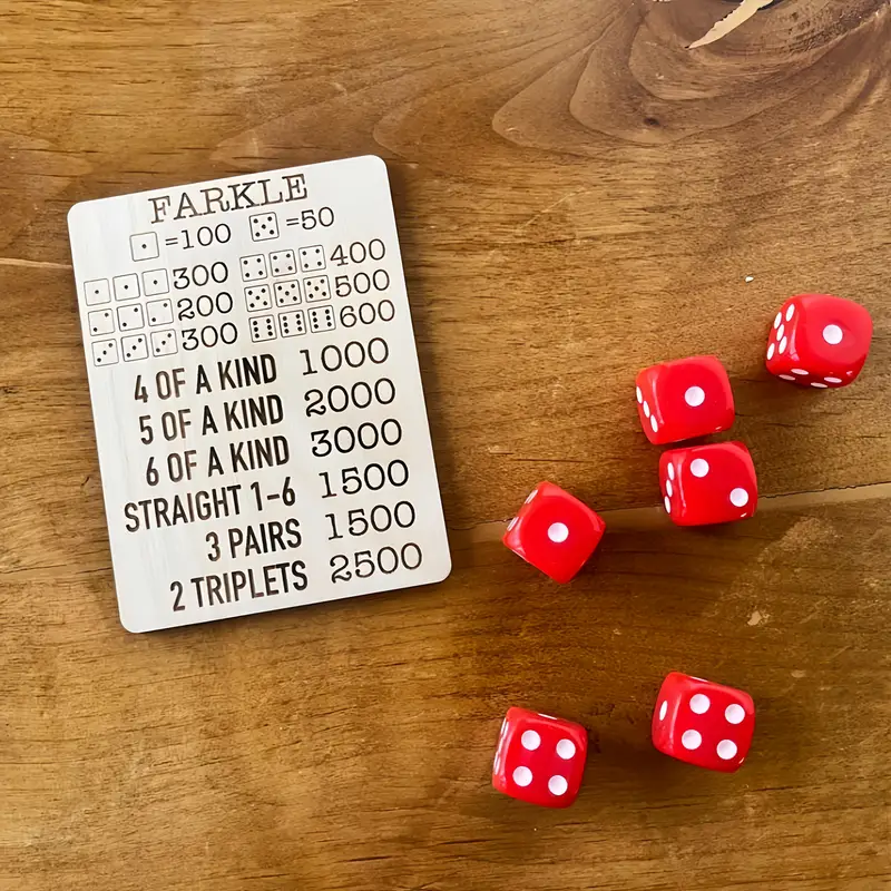 Farkle Dice Tray