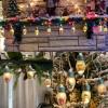 🎄Christmas Vintage Decor String Light - 1Meter-6 Led Bulbs String Lights
