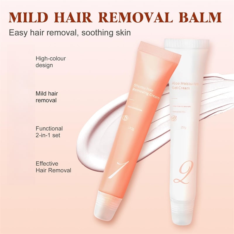 🔥Last Day 50% OFF - Hair Removal Cream Kit for Women⚡BUY 2 GET 1 FREE