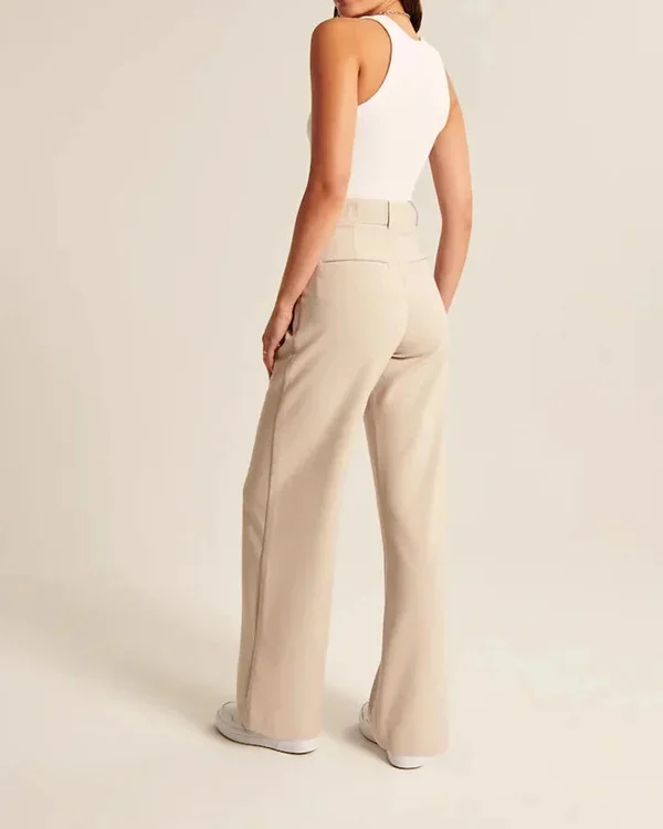 🔥Early Valentine's Day 70% OFF- High Wasit Tailored Wide Leg Pants Casual Pants