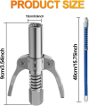 🍂TikTok Fall Mega Sale🎉Double Handle High Pressure Quick Release Grease Coupler
