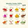 🔥LAST DAY 50% OFF💥Zodiac Seed Bank with Moon Calendar Gardening Gift 🌙 Moon-Guided Gardening Instructions Included