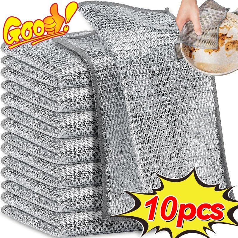 LAST DAY PROMOTION SAVE 49% 🔥Multipurpose Wire Miracle Cleaning Cloths