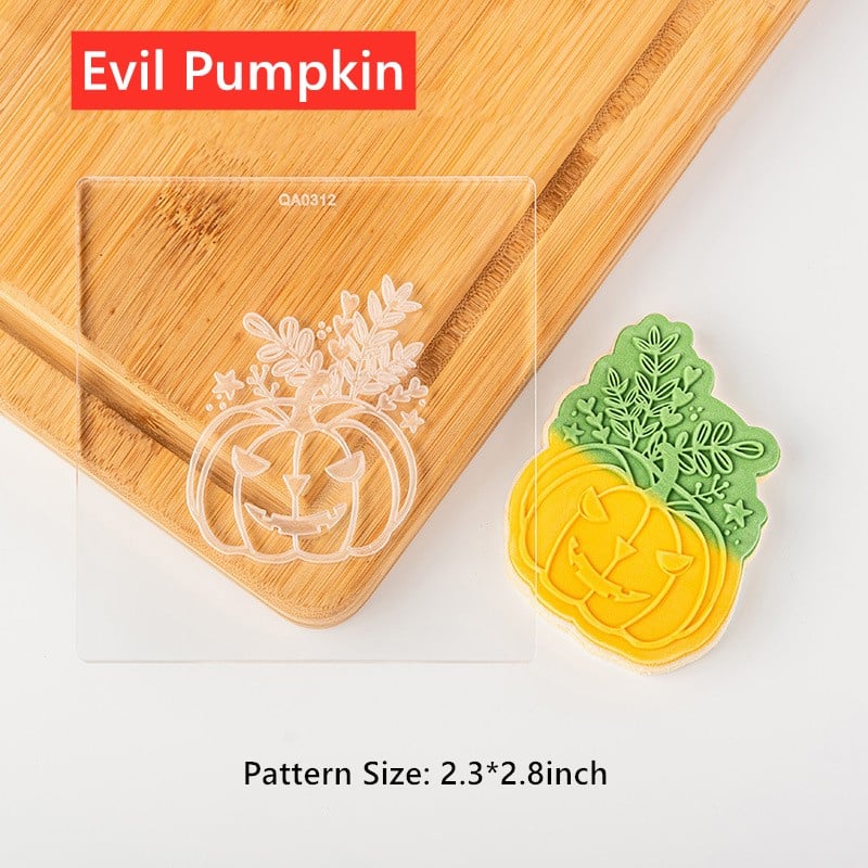 🎃Halloween Cookie Embosser Mold DIY Baking Tools