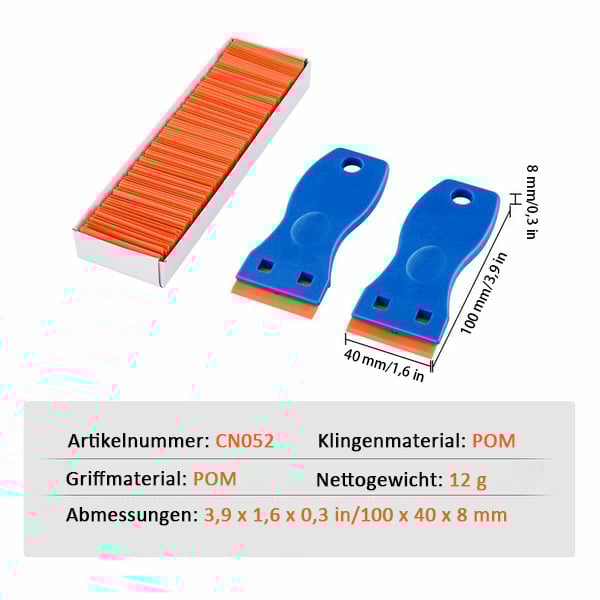 🔥 Heißer Verkauf – 49 % Rabatt 🔥 Plastik-Klingen-Schaber