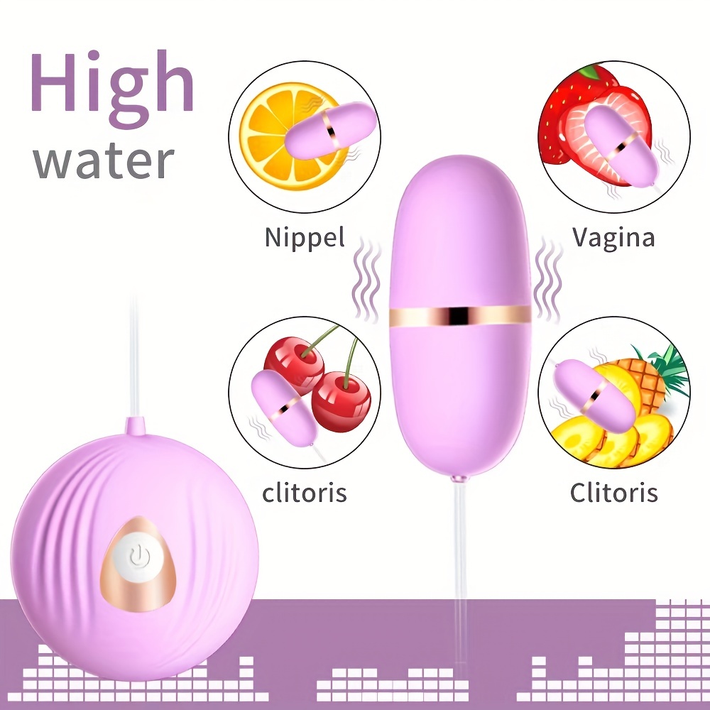 SHEMESIX - Waterproof Bullet Vibrator, Vaginal Clitoral Stimulator, 7 Vibration Modes, G-Spot And Nipples Stimulator