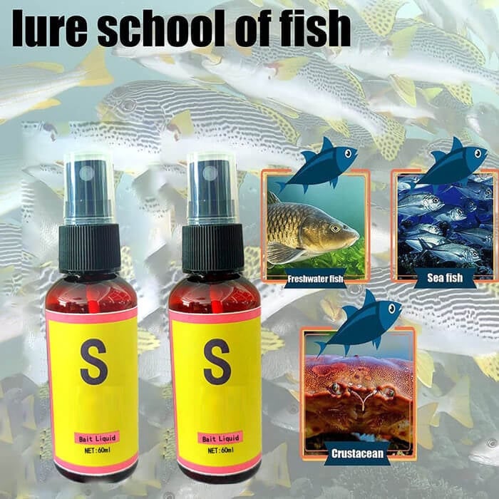 (🔥LAST DAY PROMOTION - SAVE 50% OFF)🔥Scent Fish Attractants for Baits - For all types (BUY 3 Get 3  Free & Free  SHIPPING)