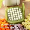 (🔥Last Day Promotion 50% OFF)🎁2-in-1 Vegetable Chopper Dicing & Slitting