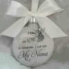 Christmas ornaments feather ball - Angel In Heaven Memorial Ornament