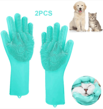Christmas Hot Sale 49% OFF- Magic Pet Grooming Silicone Gloves-Buy 2 Get 10% OFF