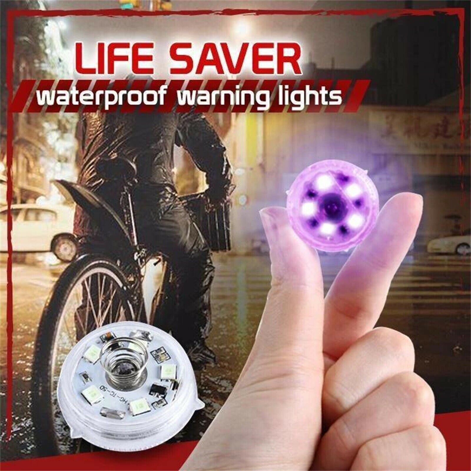 🔥Hot Sale 50% OFF🔥Universal Car Door led Opening Warning Signal Light (2pcs/Set)